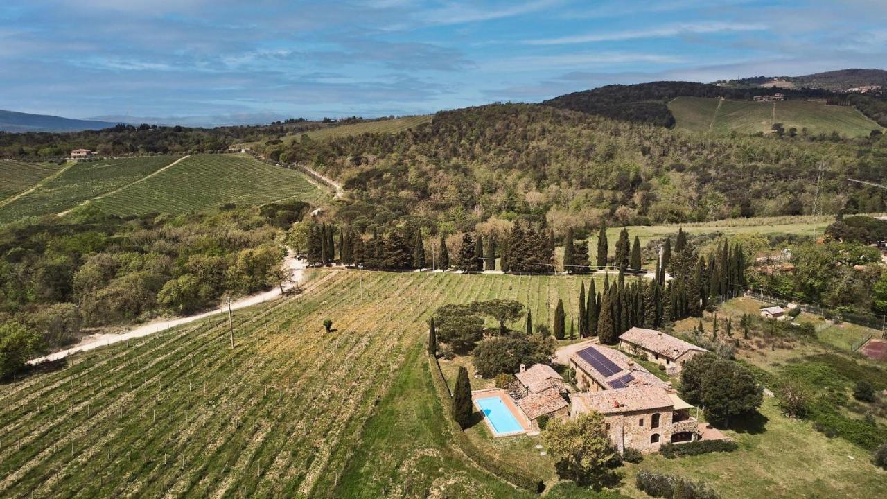 Villa Poggiarello Castelnuovo Berardenga Exteriör bild
