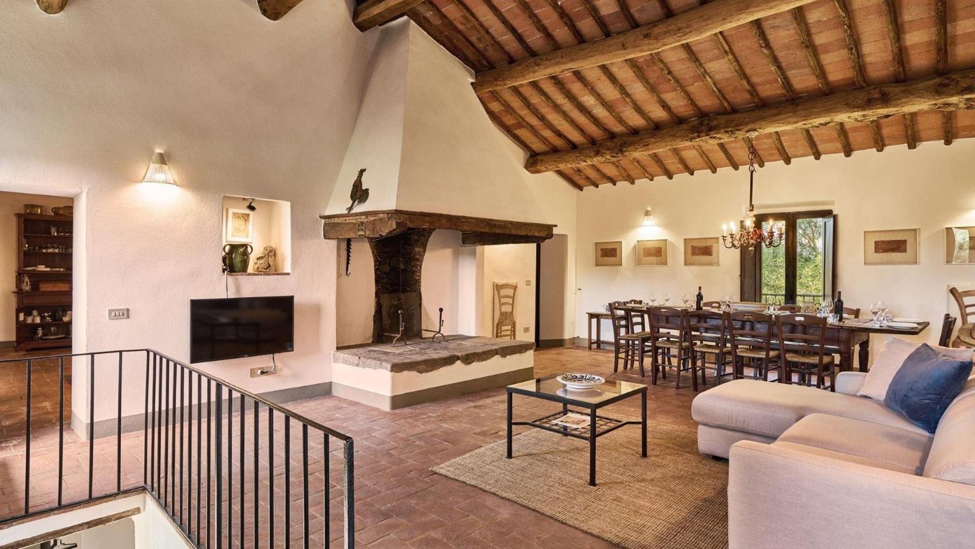 Villa Poggiarello Castelnuovo Berardenga Exteriör bild