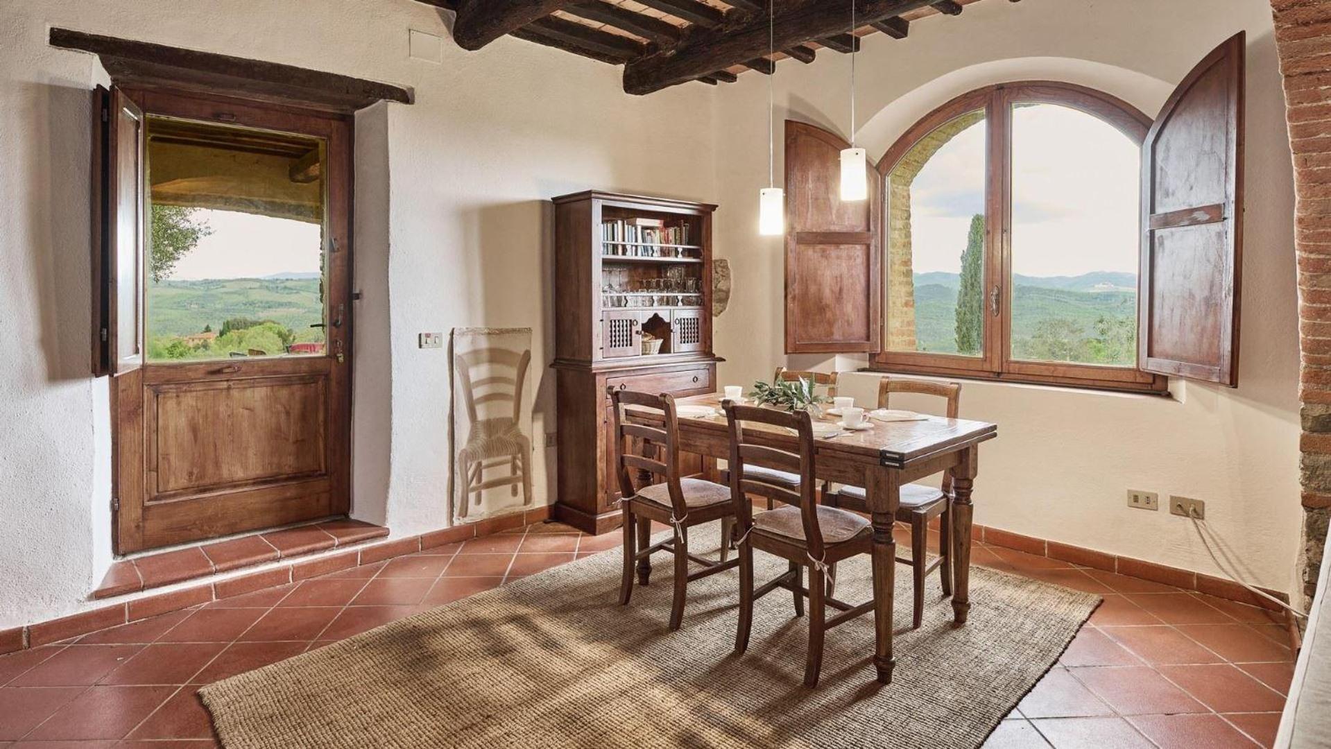 Villa Poggiarello Castelnuovo Berardenga Exteriör bild