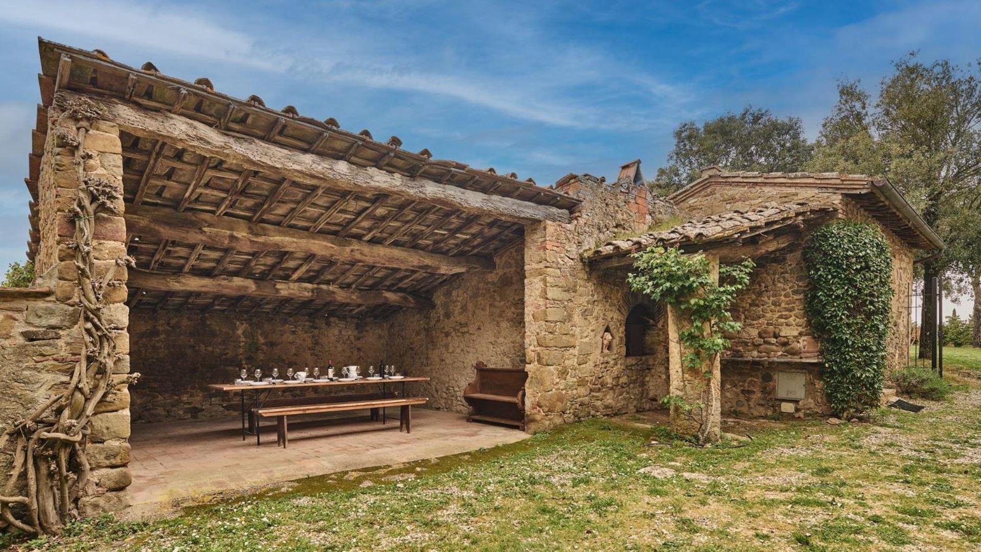 Villa Poggiarello Castelnuovo Berardenga Exteriör bild
