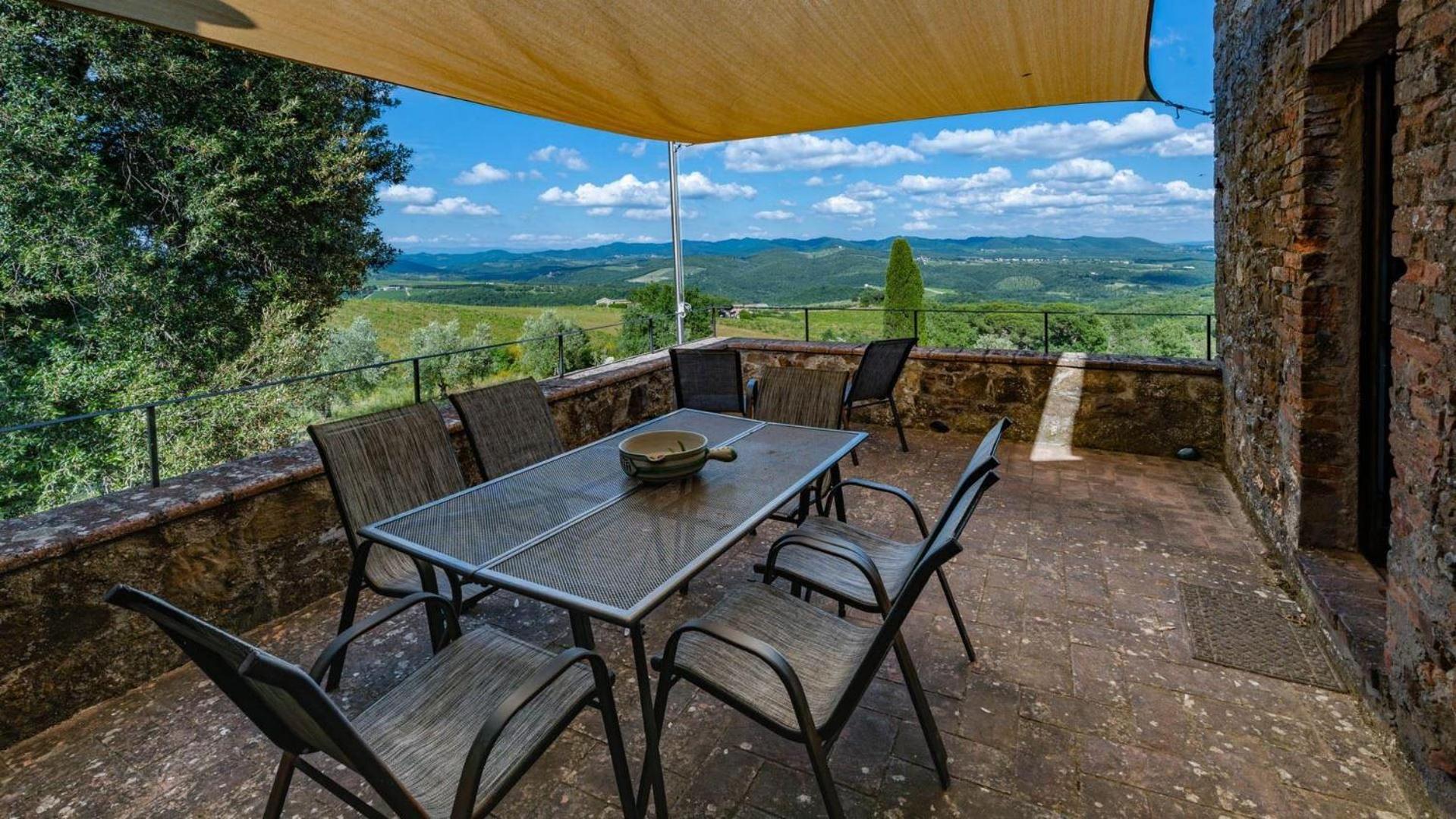 Villa Poggiarello Castelnuovo Berardenga Exteriör bild