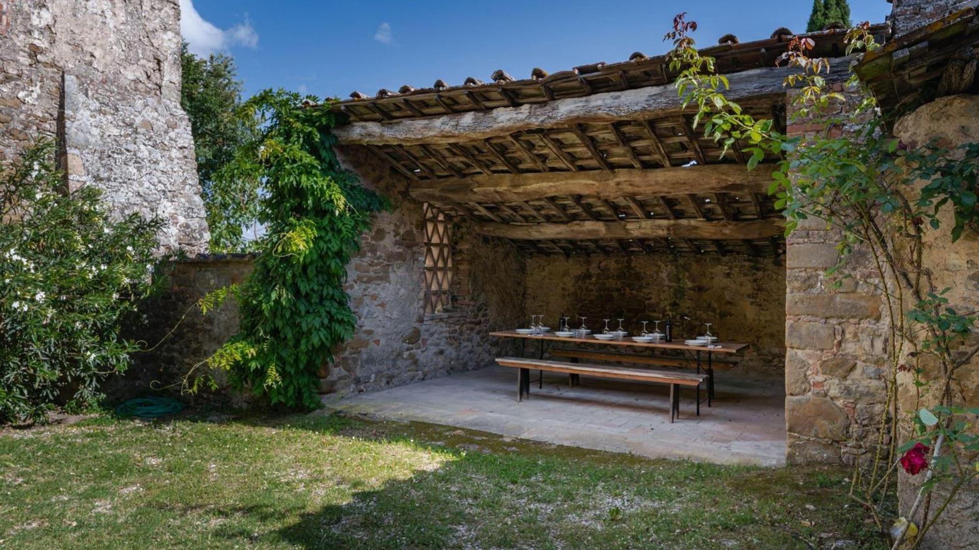 Villa Poggiarello Castelnuovo Berardenga Exteriör bild