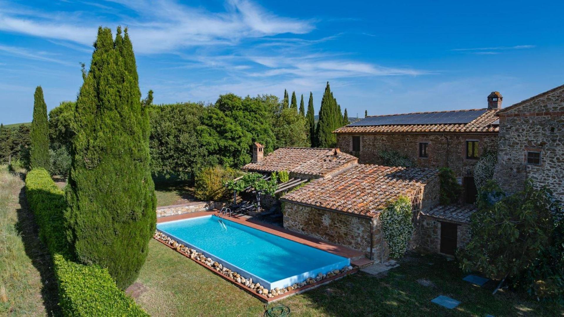 Villa Poggiarello Castelnuovo Berardenga Exteriör bild