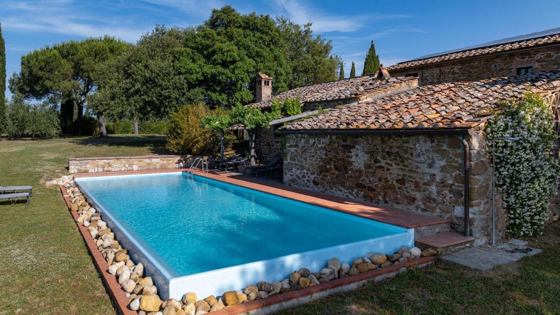 Villa Poggiarello Castelnuovo Berardenga Exteriör bild