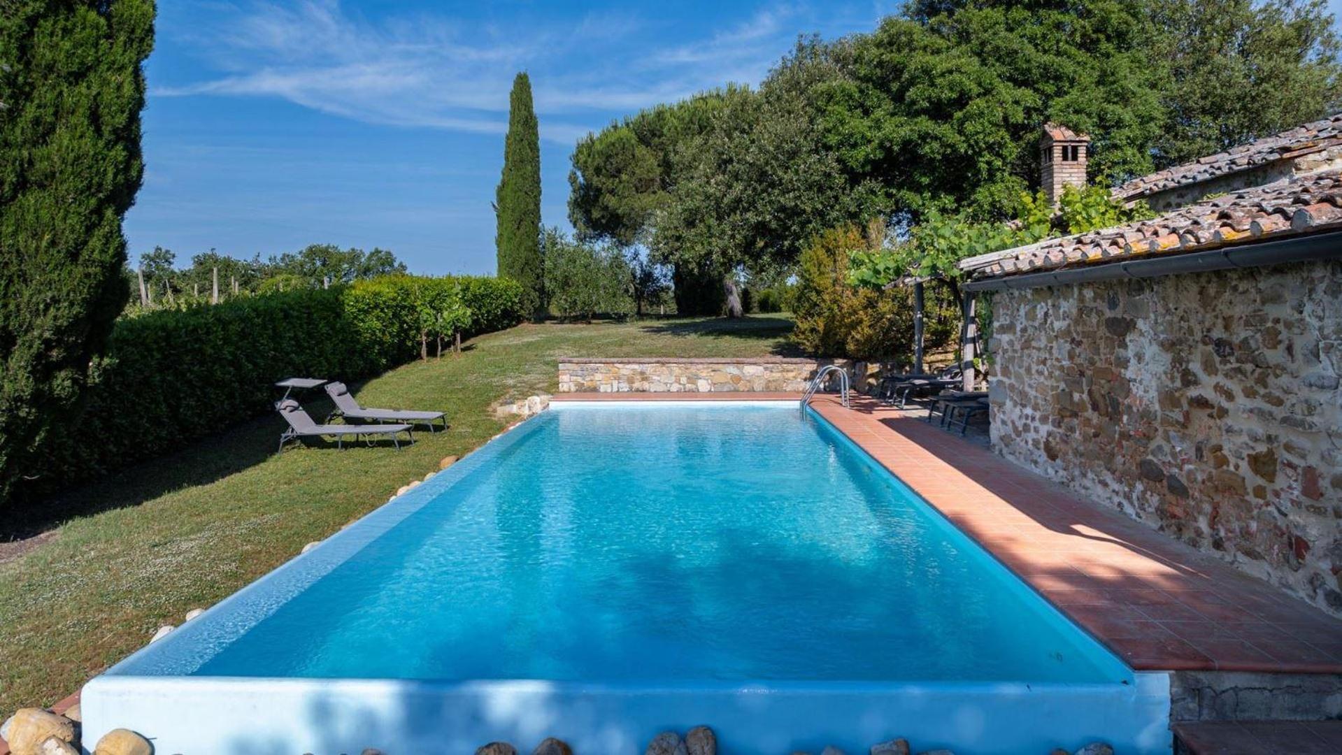 Villa Poggiarello Castelnuovo Berardenga Exteriör bild