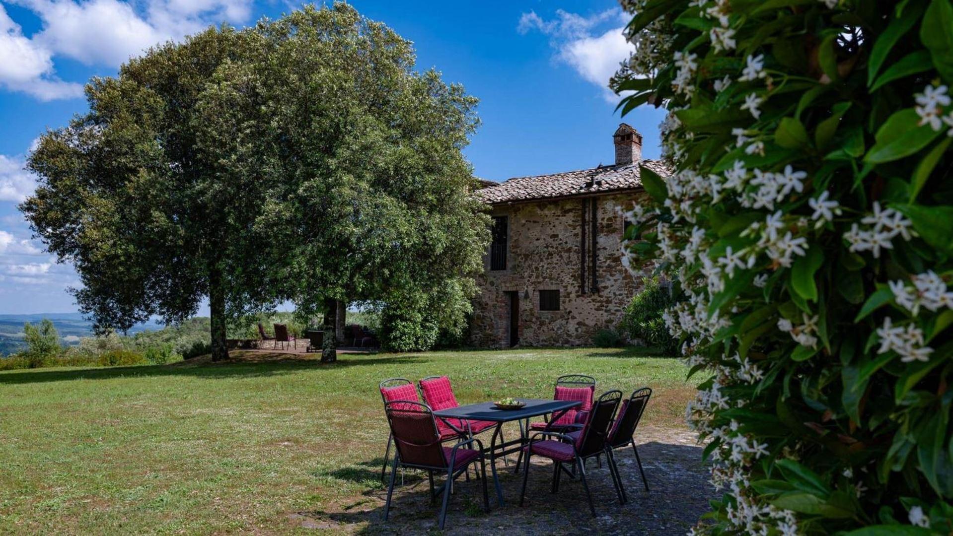 Villa Poggiarello Castelnuovo Berardenga Exteriör bild