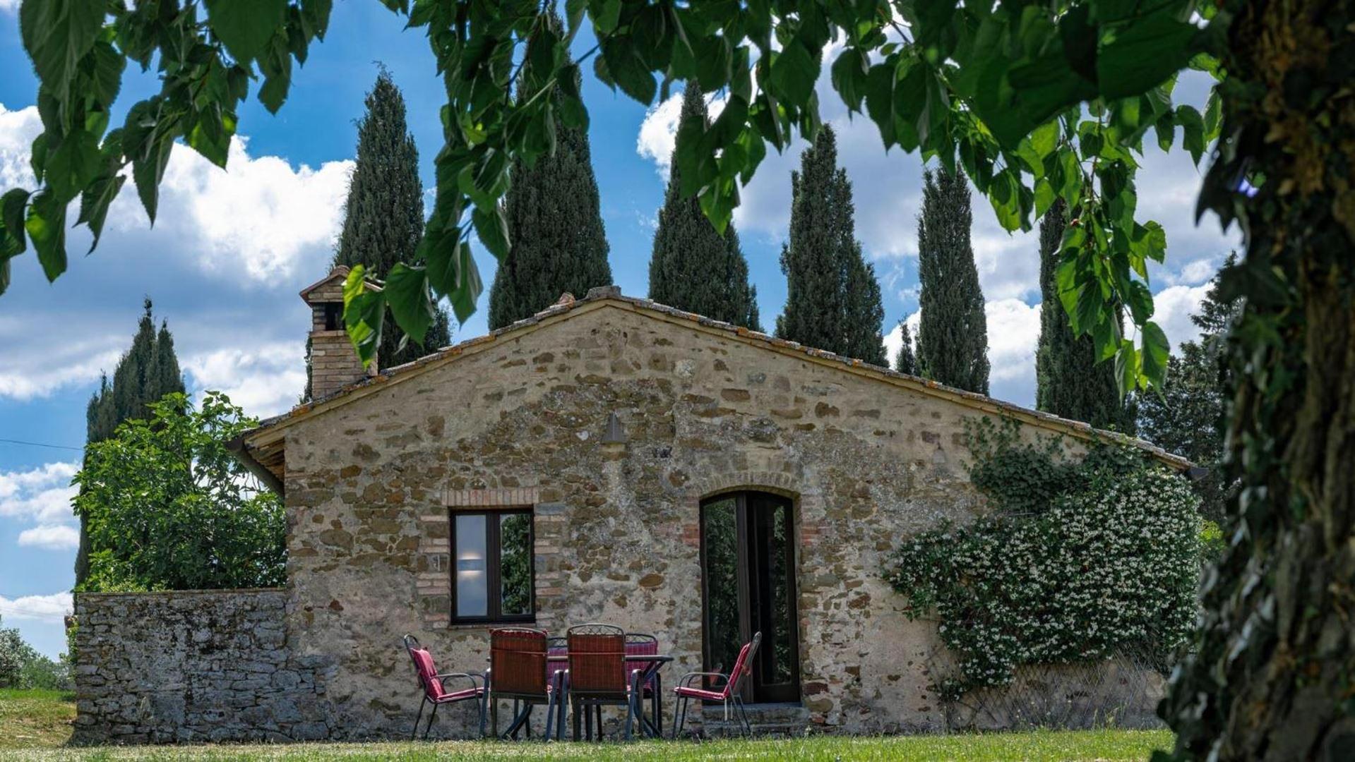 Villa Poggiarello Castelnuovo Berardenga Exteriör bild
