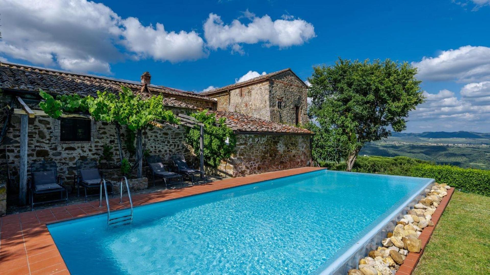 Villa Poggiarello Castelnuovo Berardenga Exteriör bild