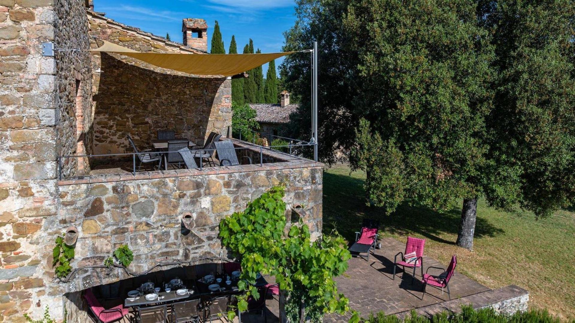 Villa Poggiarello Castelnuovo Berardenga Exteriör bild
